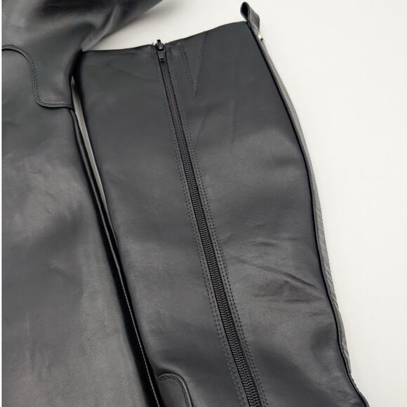 Nine West Barile Knee High Boots Square Toe Women's Black Size US6.5 EU37 - Picture 10 of 13